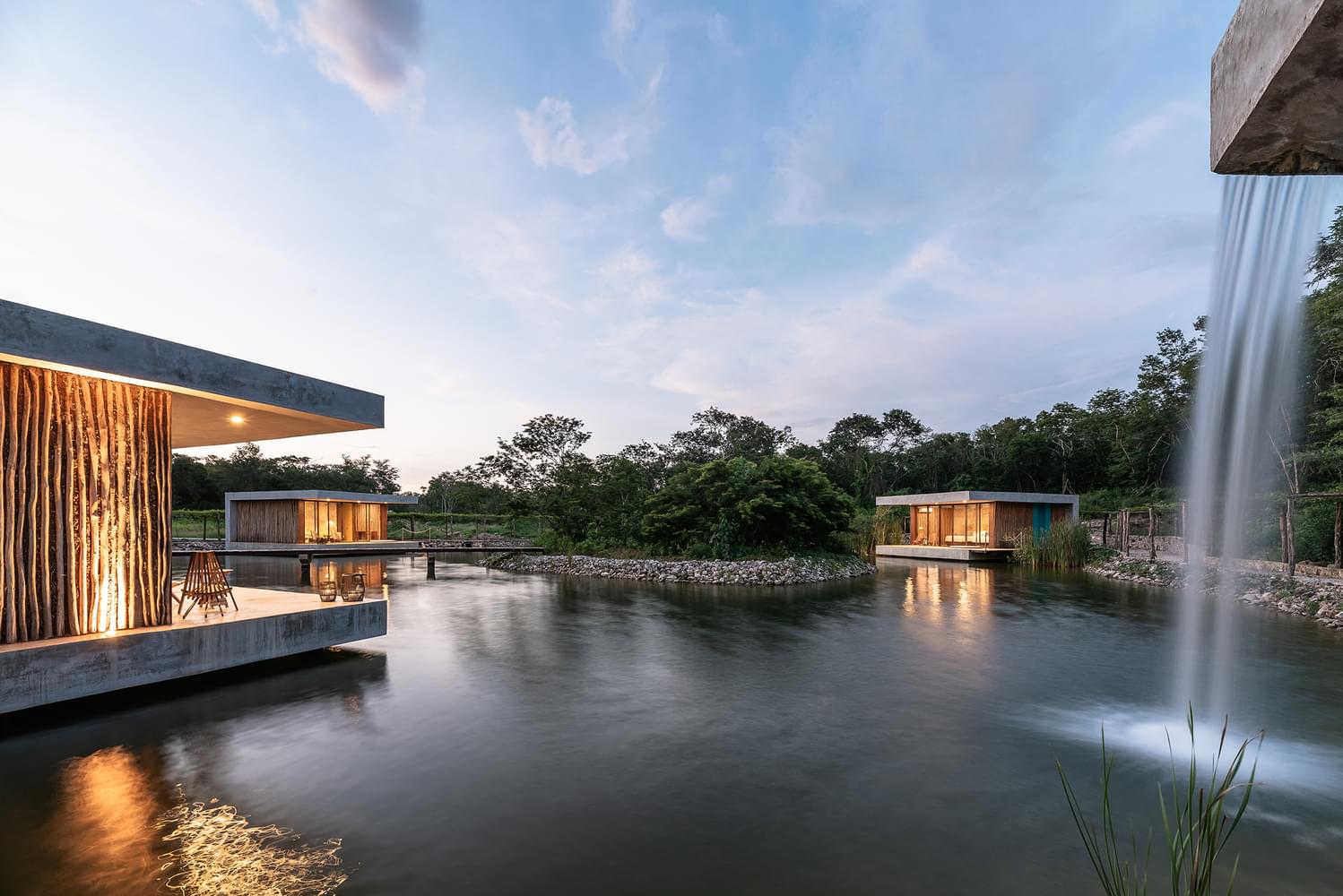 Estancia lago habitaciones